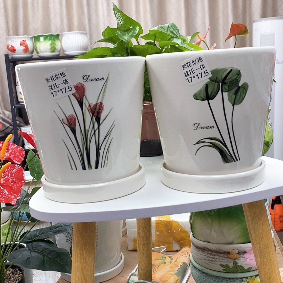 陶瓷@陶瓷花盆@@583827396910