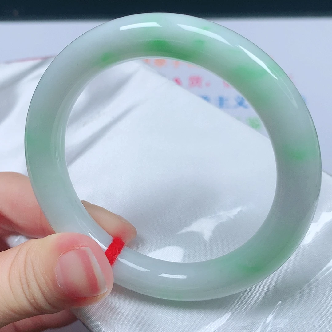 翡翠未镶嵌手镯1457