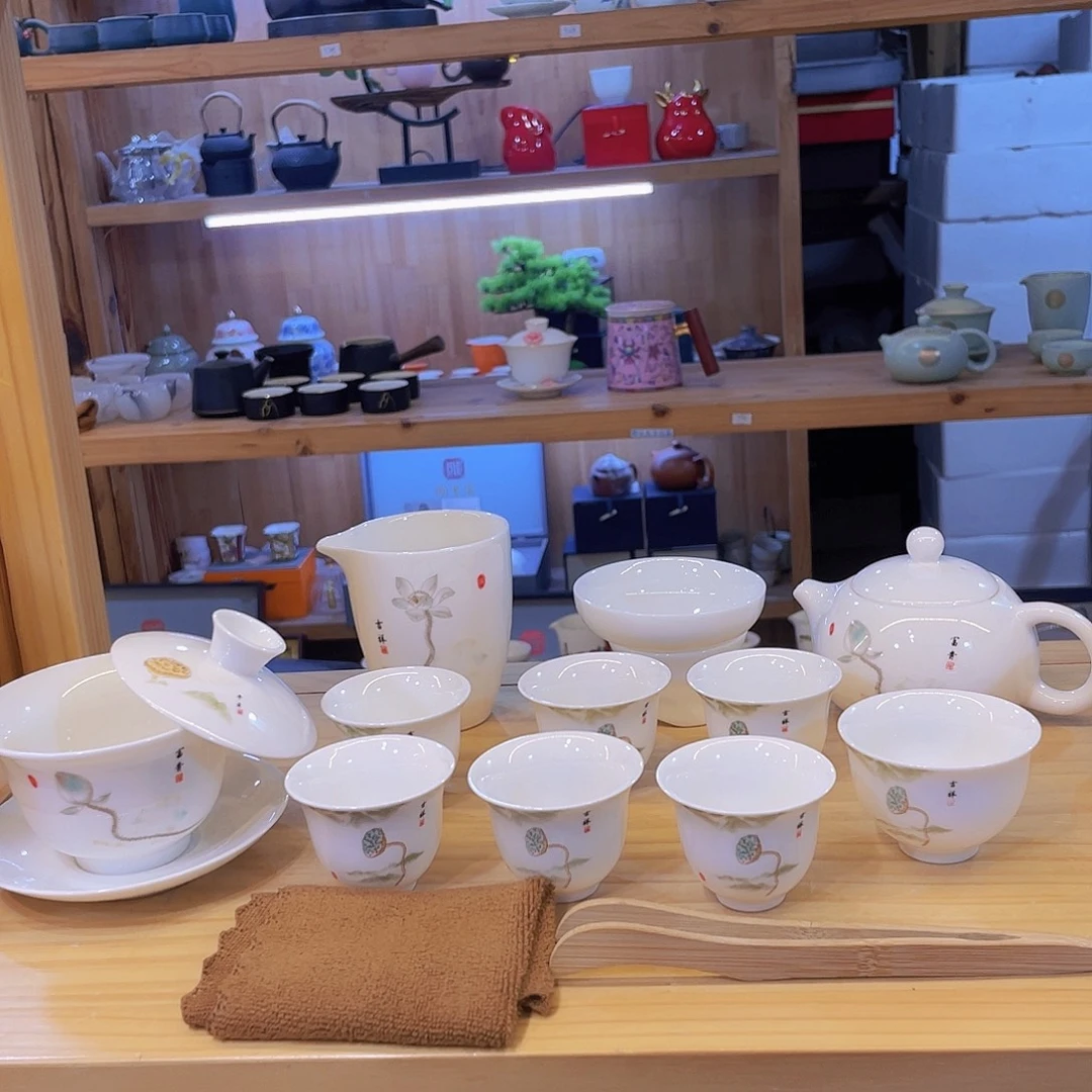 吉祥羊脂玉套装套装