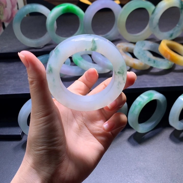 定制翡翠翡翠手镯未镶嵌