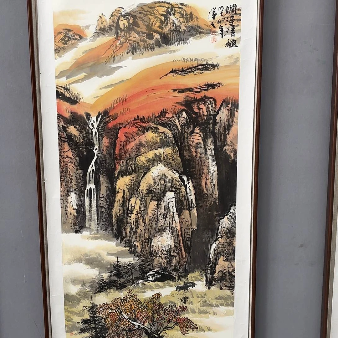 国画亲笔手绘原创