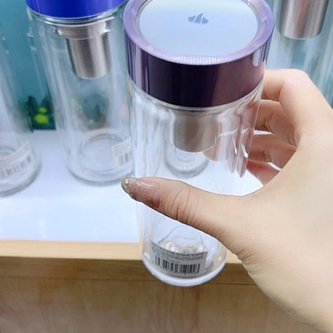 万象玻璃双层V147，紫色310毫升