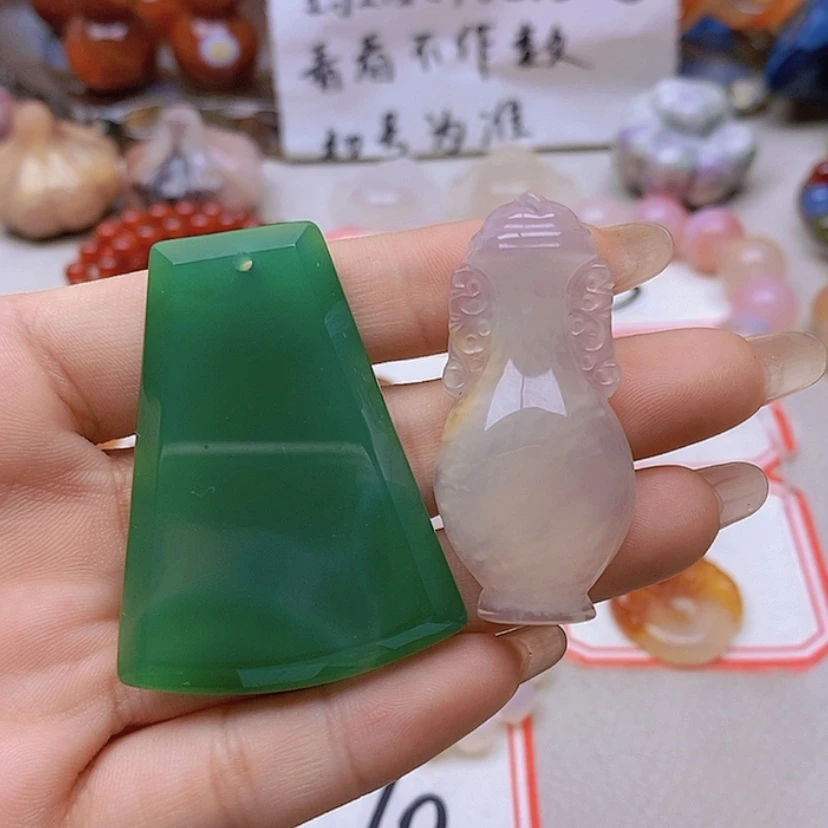 【闪购商品】未镶嵌玛瑙/玉髓珠宝半成品?****✪