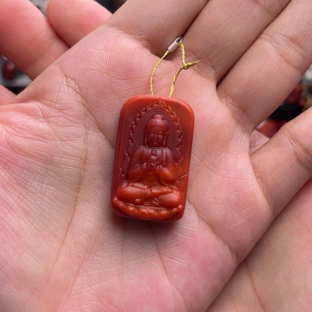 【闪购商品】未镶嵌阿弥陀佛南红玛瑙