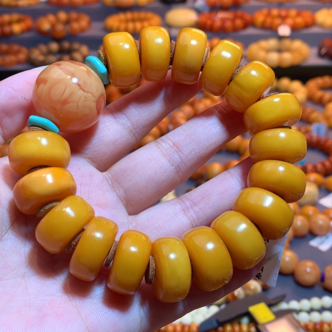 【闪购商品】手串蜜蜡未镶嵌蜜蜡手串