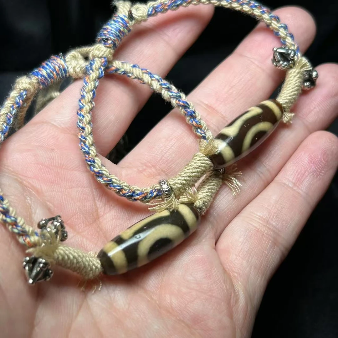 【曹美丽精选】H44580-玛瑙DIY手绳（天地）-多样性发其一-10*30mm