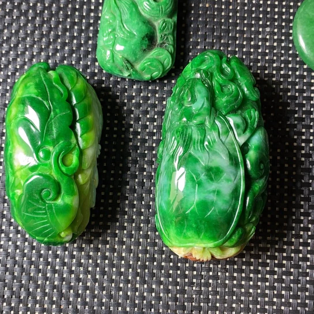 8***6吊坠白玉菩提摆件