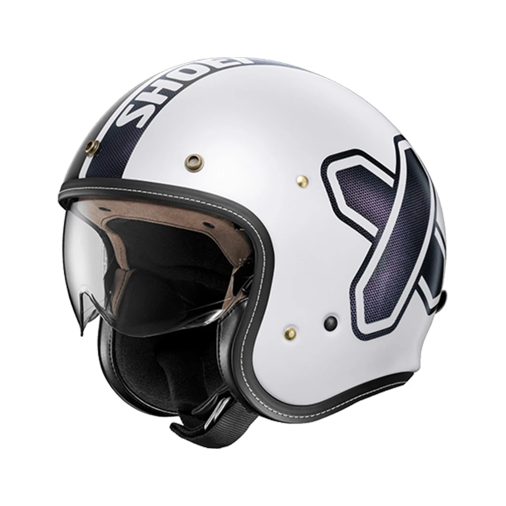 SHOEI JO+ 复古半盔日本进口摩托车骑行机车用品四分之三头盔