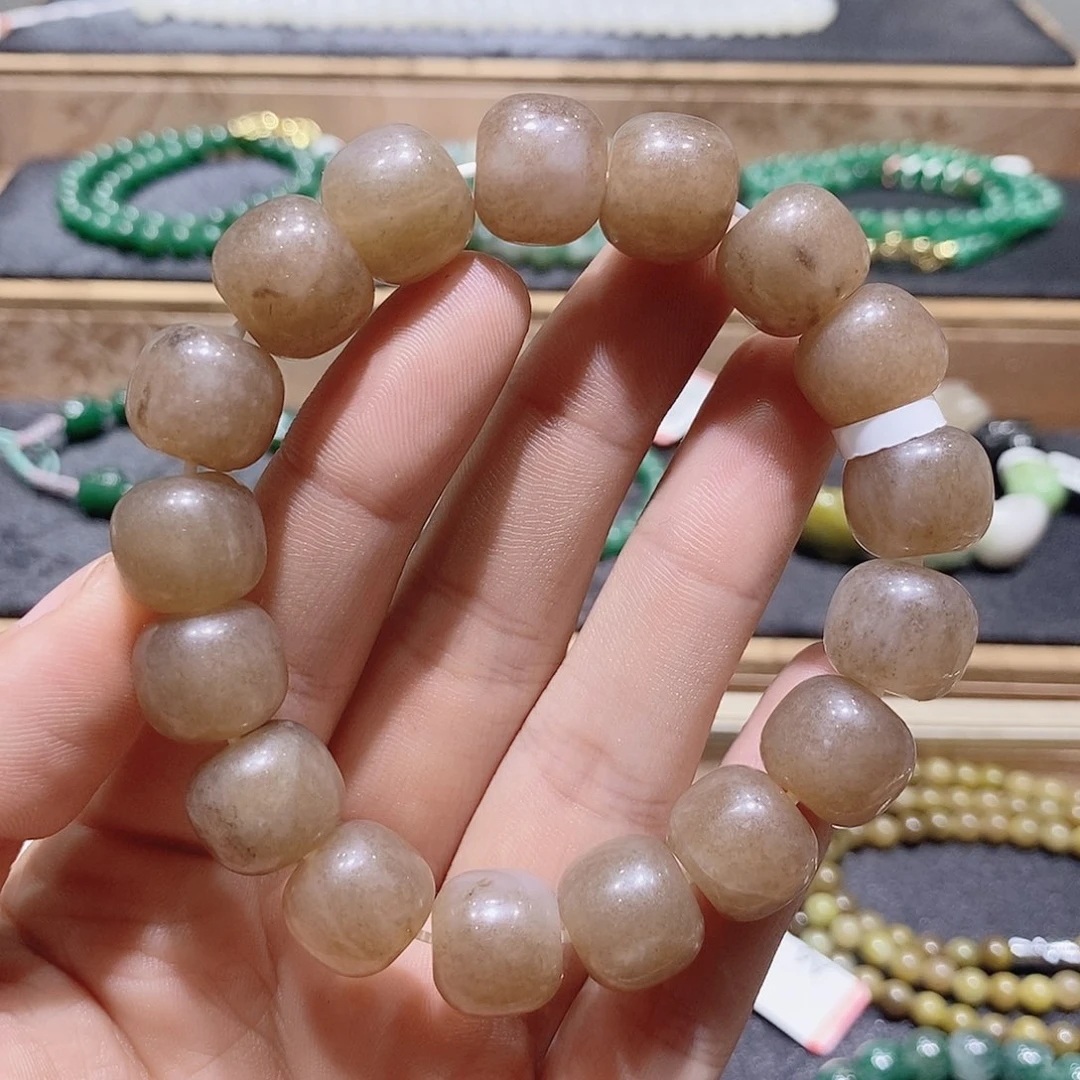独山玉未镶嵌手串