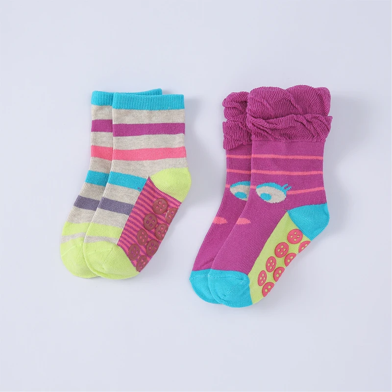 Gusliving新款2025春秋婴儿袜男童女童短袜可爱宝宝袜子透气棉袜