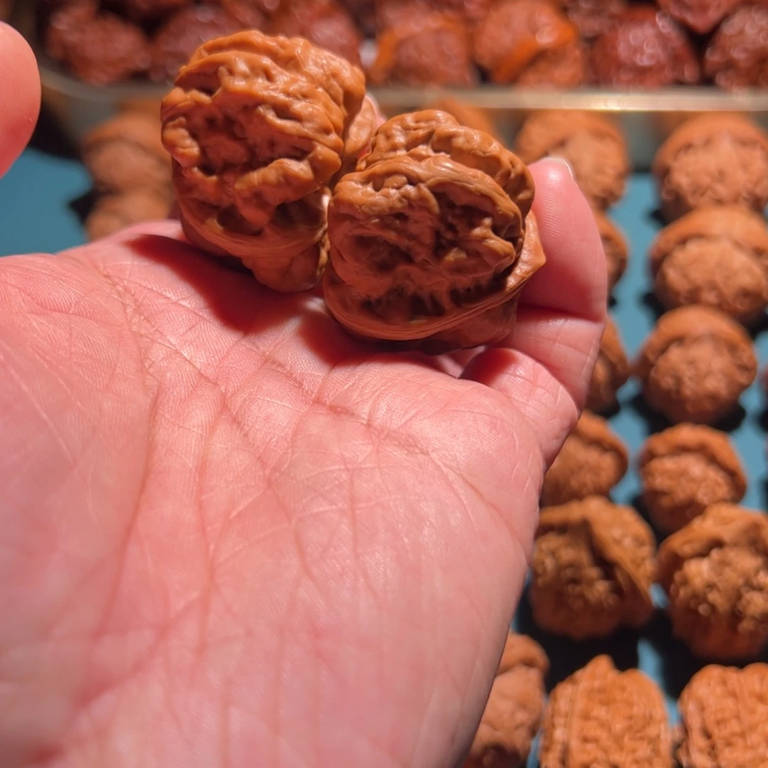 开***豆文玩核桃吊坠蛤蟆