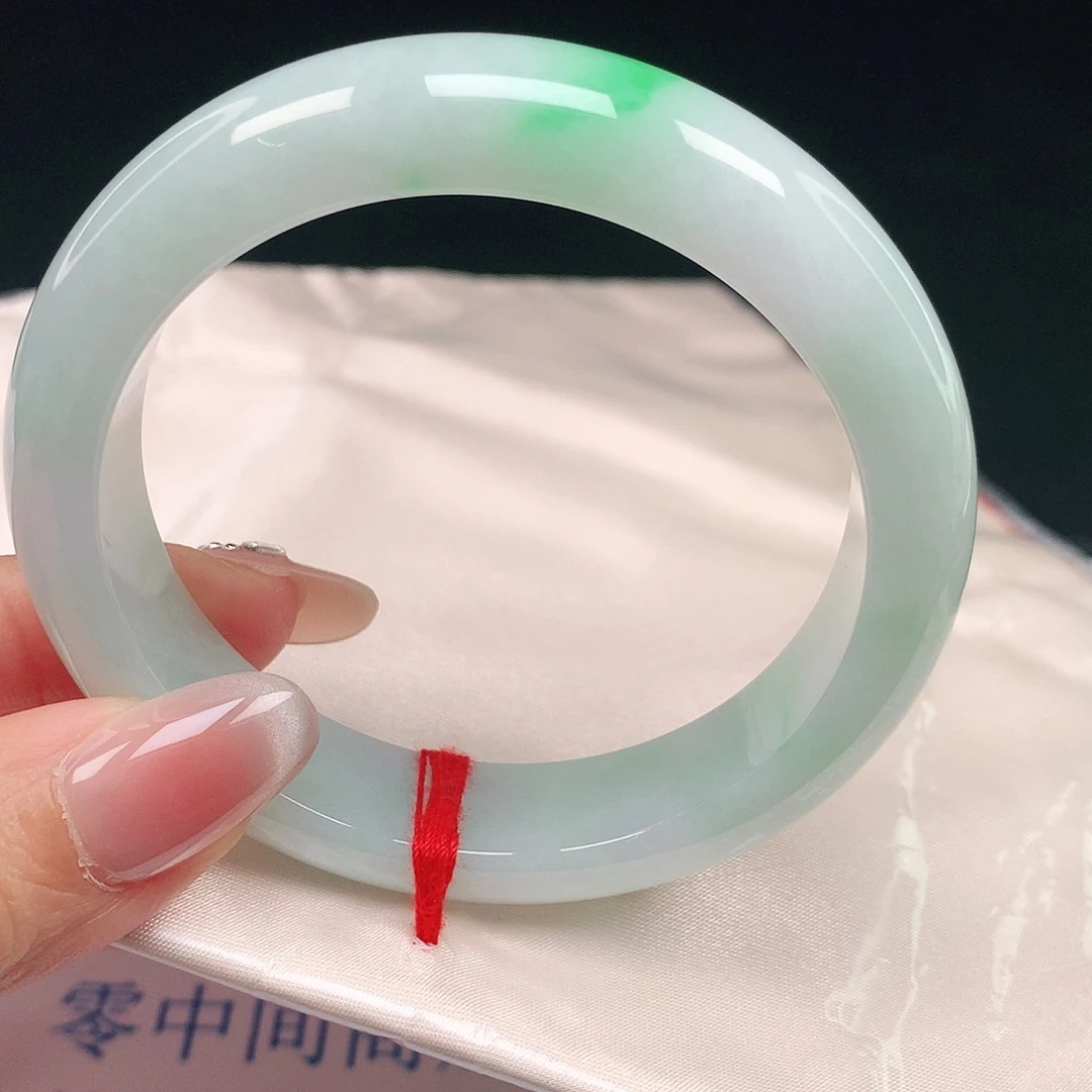 未镶嵌手镯翡翠38008