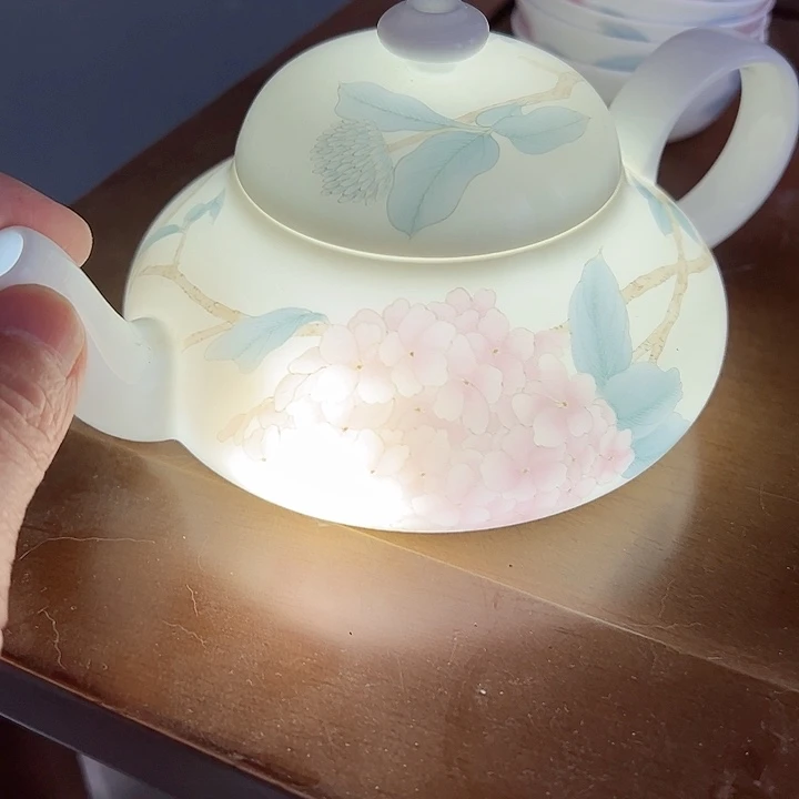 壶大球泥手绘300毫升