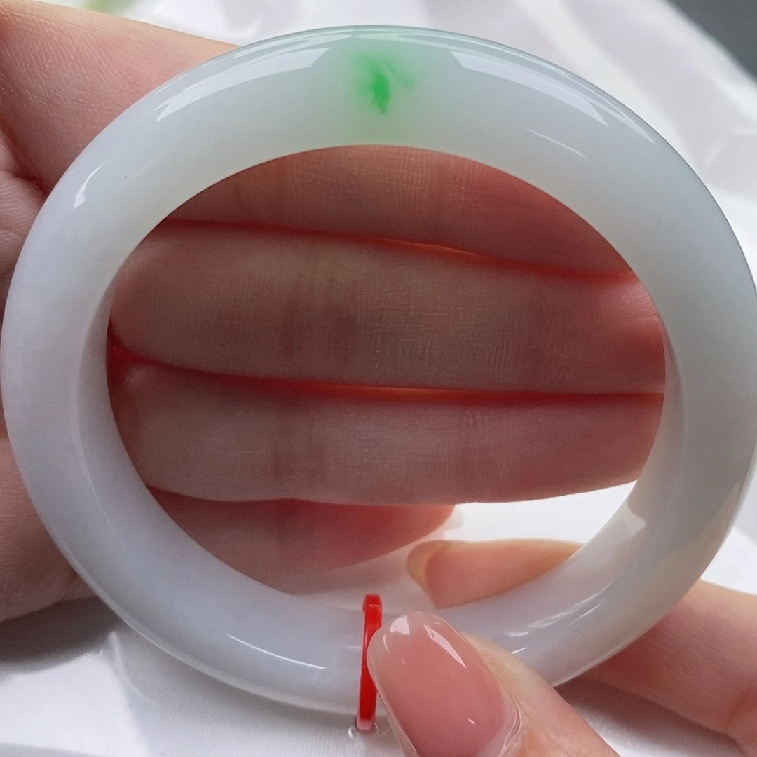 翡翠未镶嵌手镯（圆镯）缅甸天然A货翡翠 57 推荐