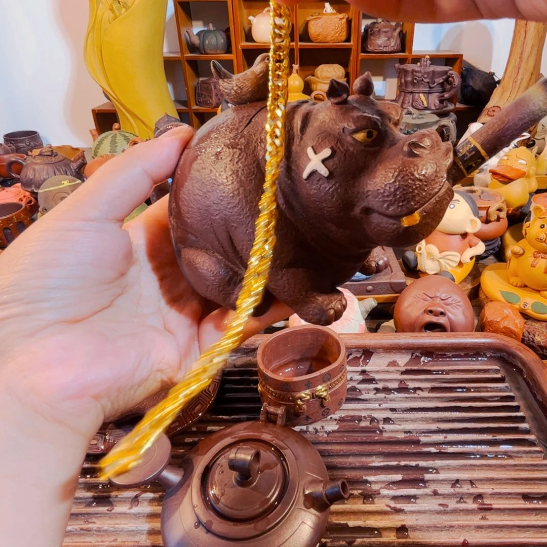 膜***号紫砂茶叶盒纯手工制作过程就是