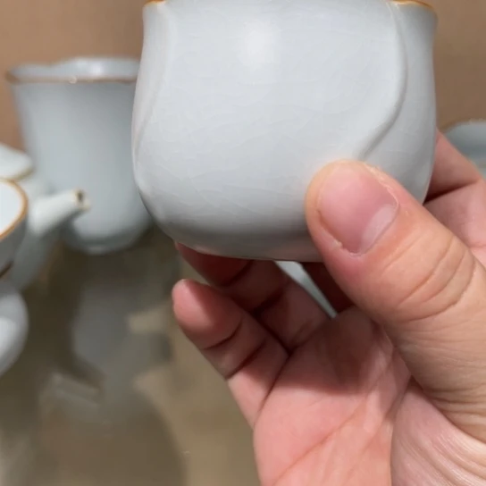 瓷片陶瓷茶具汝瓷茶具