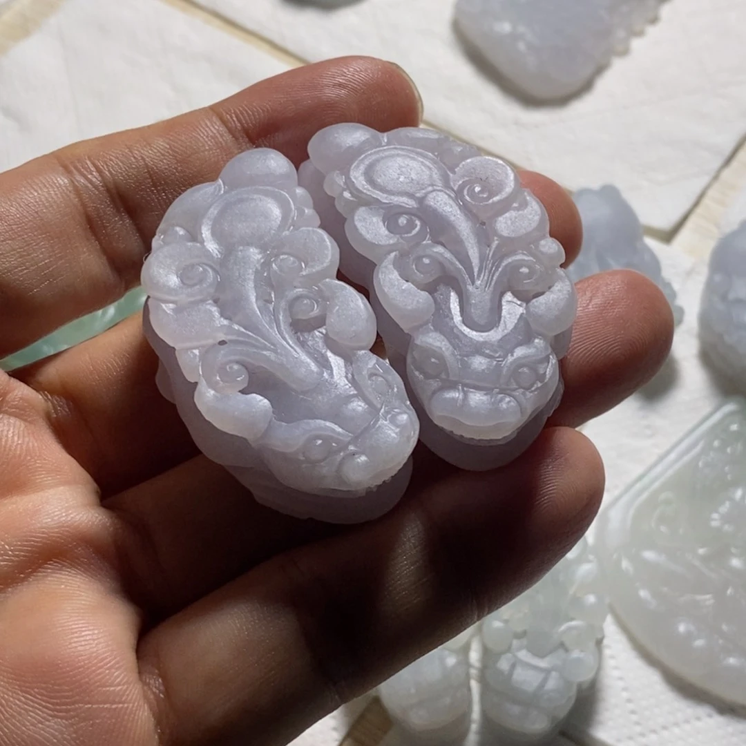 定制翡翠未镶嵌毛货