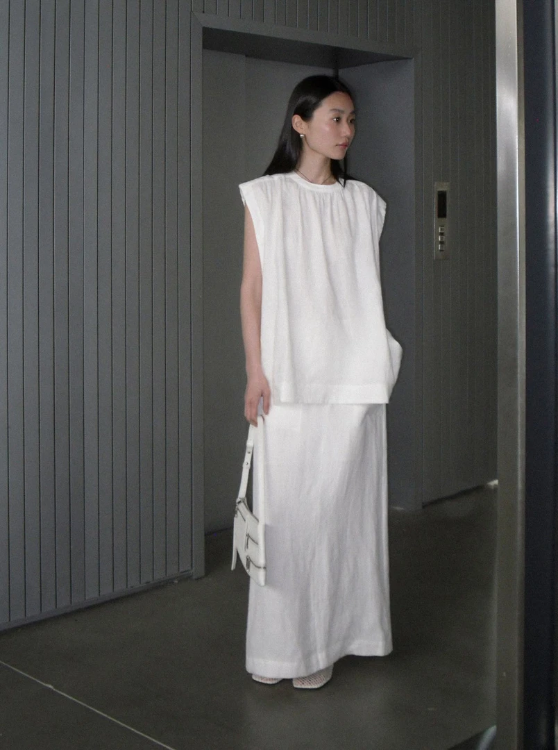 恩熙·夏季新款无袖高级感上衣53852