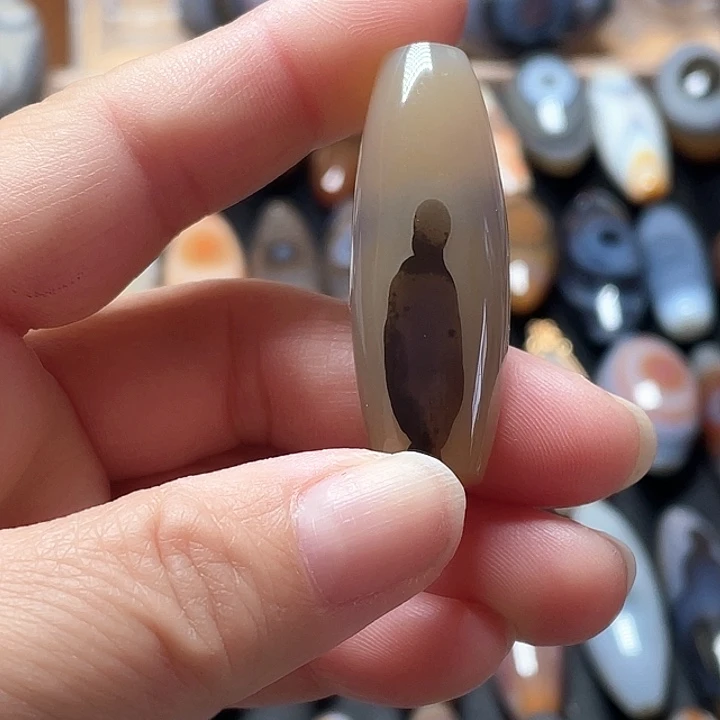 玛瑙/玉髓合金颈饰