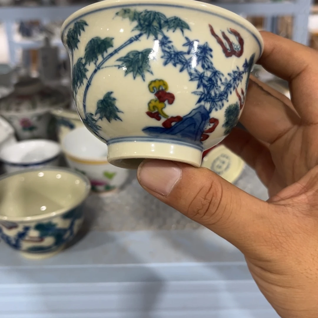 摆件摆件手绘瓷器全部处理