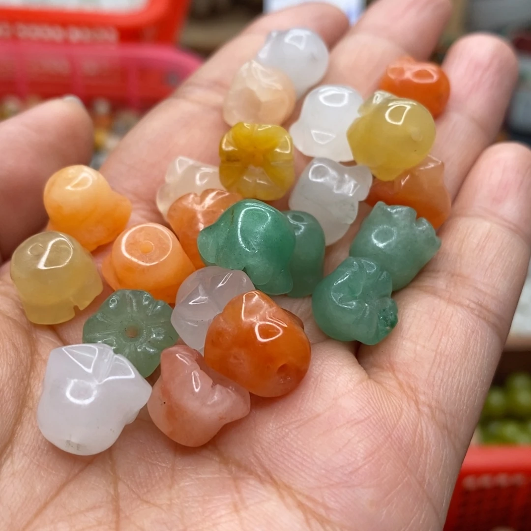 未镶嵌手串石英质玉10颗
