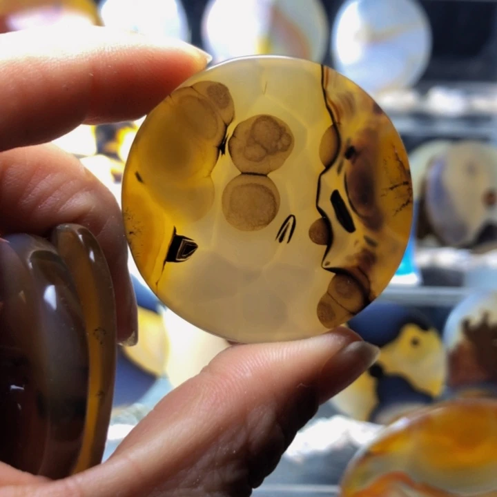 合金玛瑙/玉髓珠宝奇石64