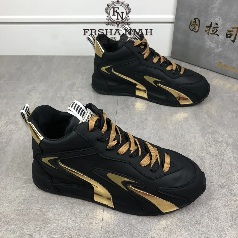 法莎尼亚潮流老爹鞋秋季新款时尚运动休闲鞋厚底增高舒适爆款潮鞋