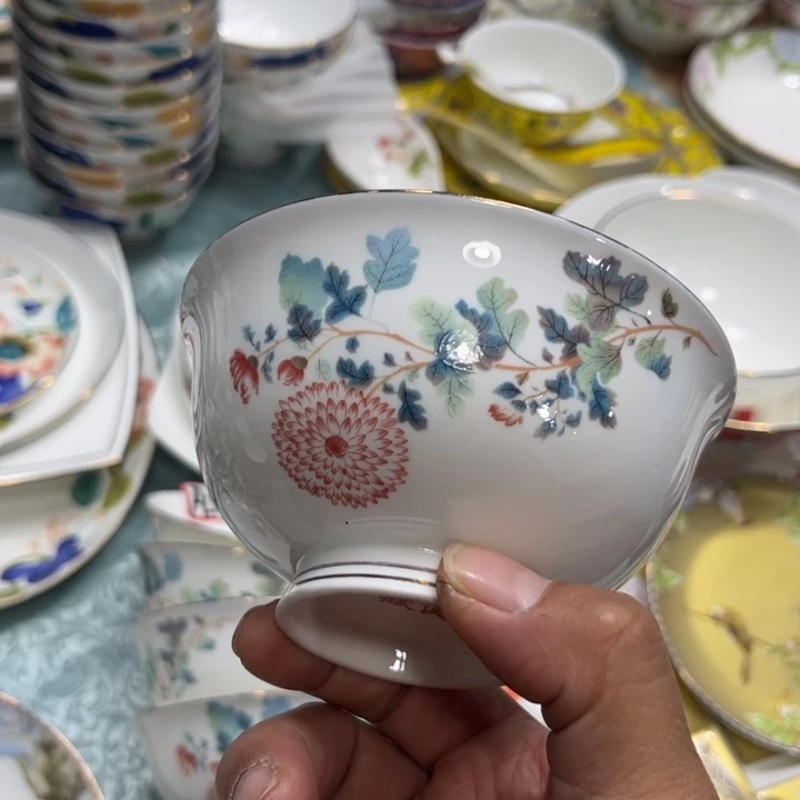 瓷片花神4.5寸六个哇塞