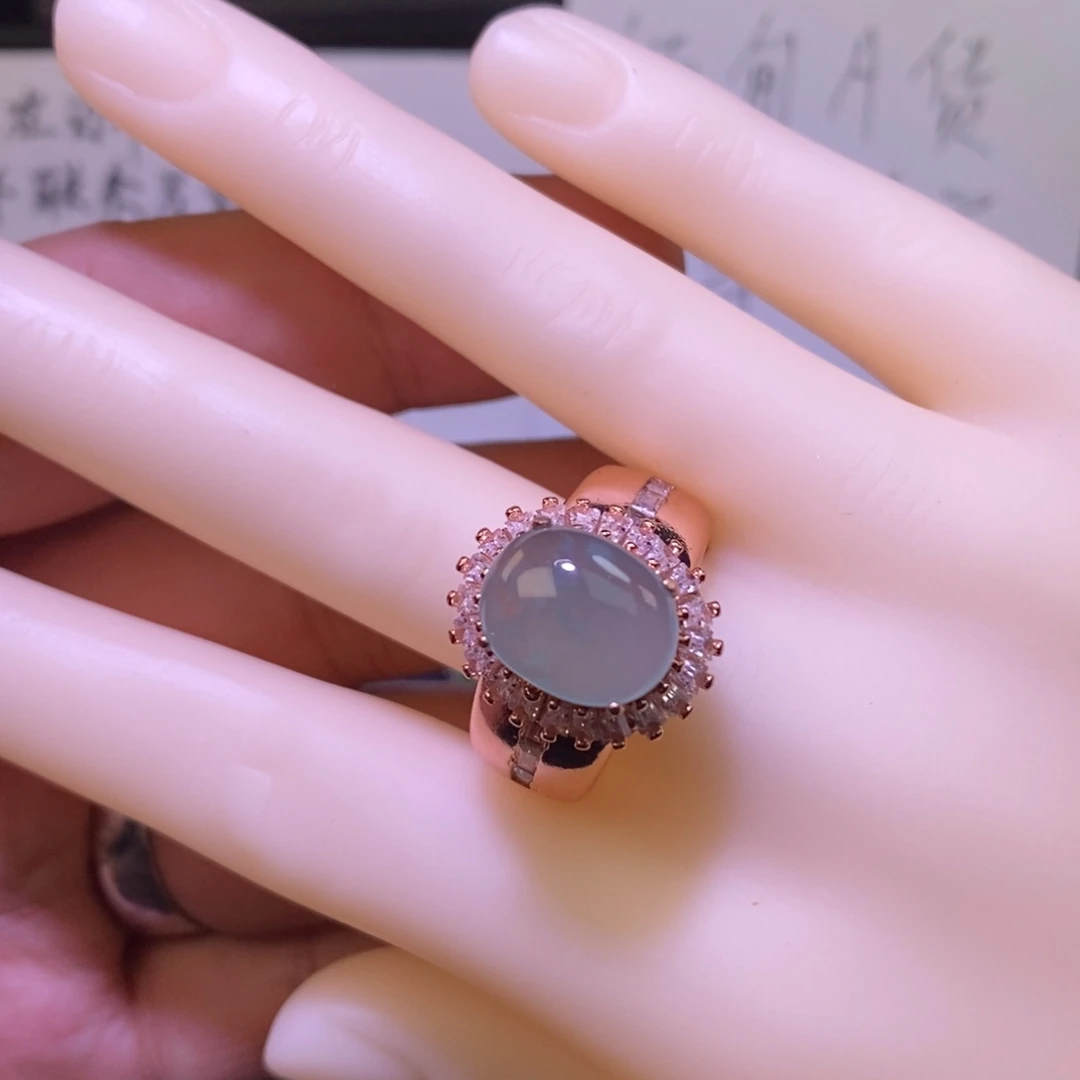 翡翠未镶嵌戒指缅甸翡翠59