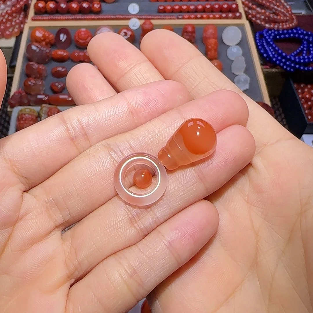未镶嵌南红玛瑙珠宝奇石废*