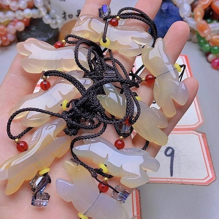 【闪购商品】未镶嵌玛瑙/玉髓珠宝半成品希**好