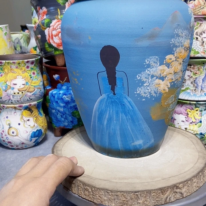 景德镇艺术手绘作品