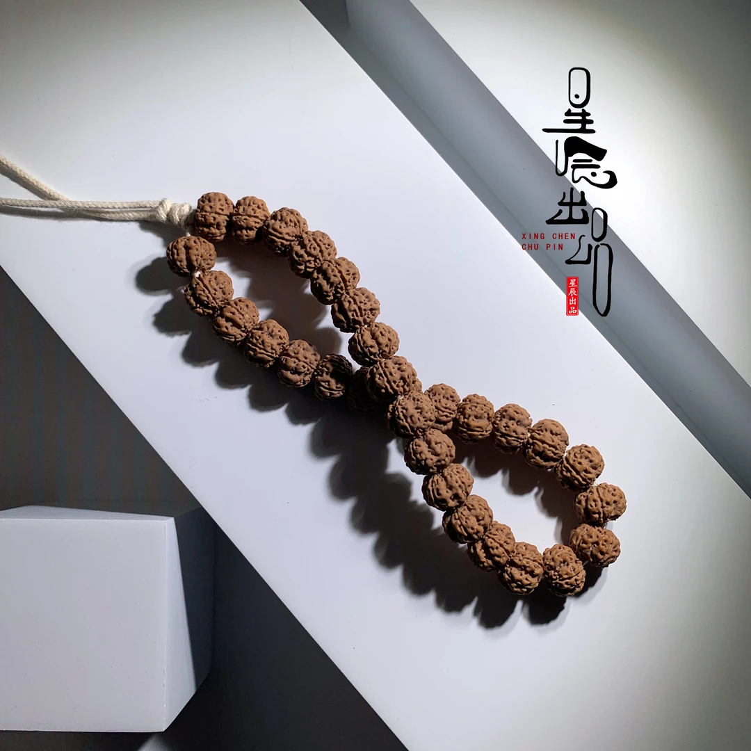 「星辰T1-二号」小金刚菩提手串单圈天然矮桩梅花文玩手串