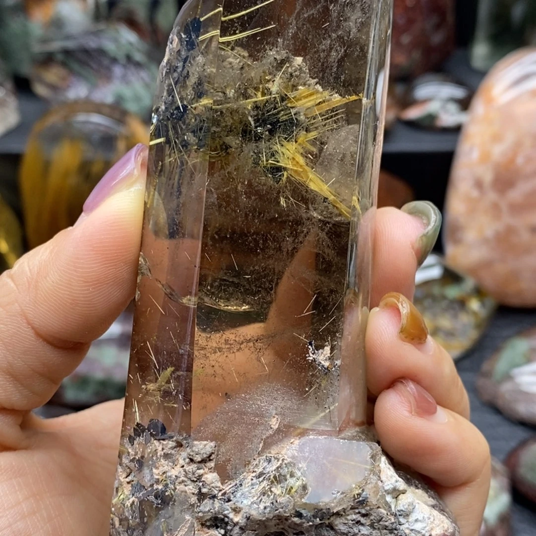 水晶未镶嵌珠宝半成品