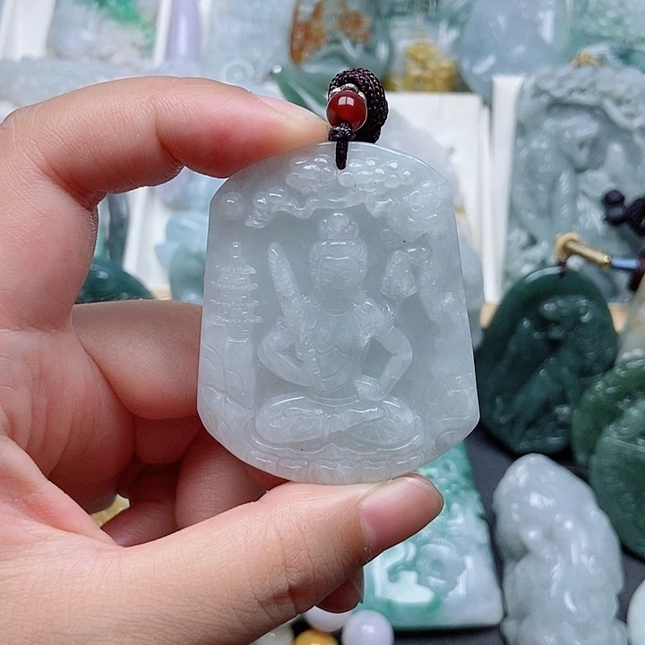 翡翠未镶嵌吊坠(不含链)翡翠