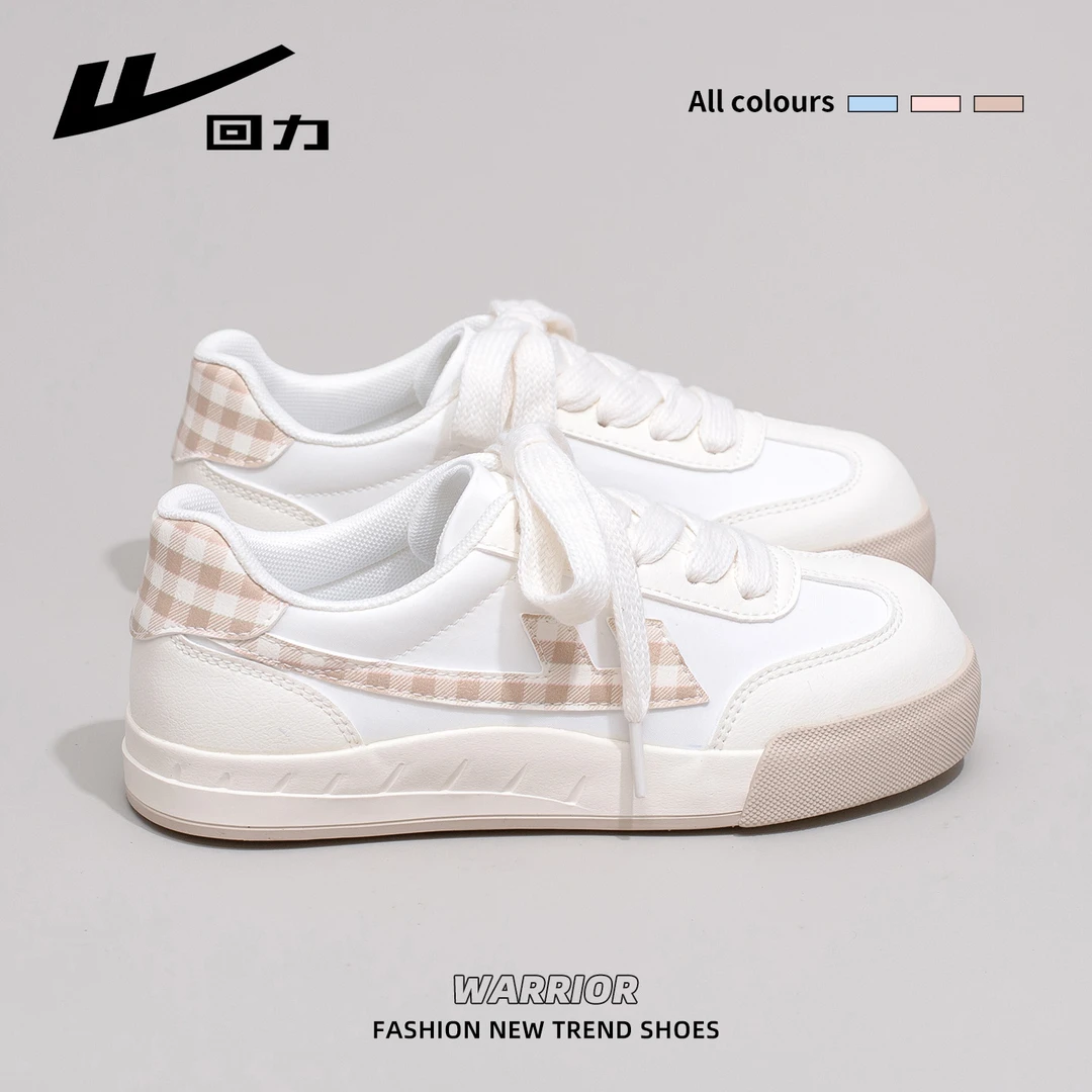 回力厚底小白鞋女2025秋季新款运动休闲板鞋小众学生百搭轻便潮鞋