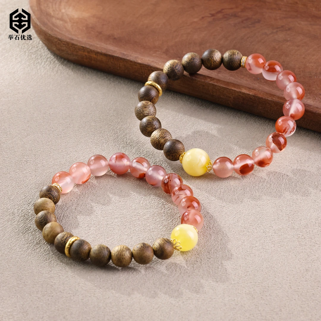 【举石优选】H0429-S1122-2沉香手串（一件/多样性发/约7mm+）v