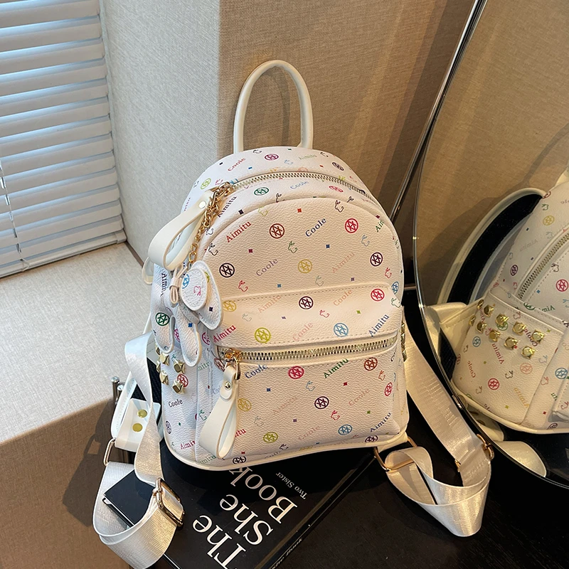 COOLE女包2025新款潮流时尚通勤小众学院风简约百搭手提双肩包