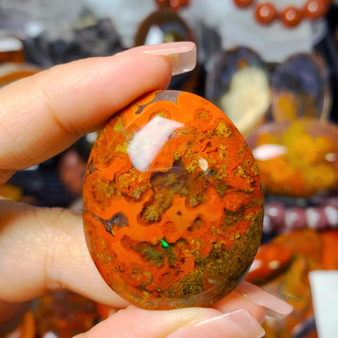 未镶嵌战国红玛瑙玛瑙/玉髓