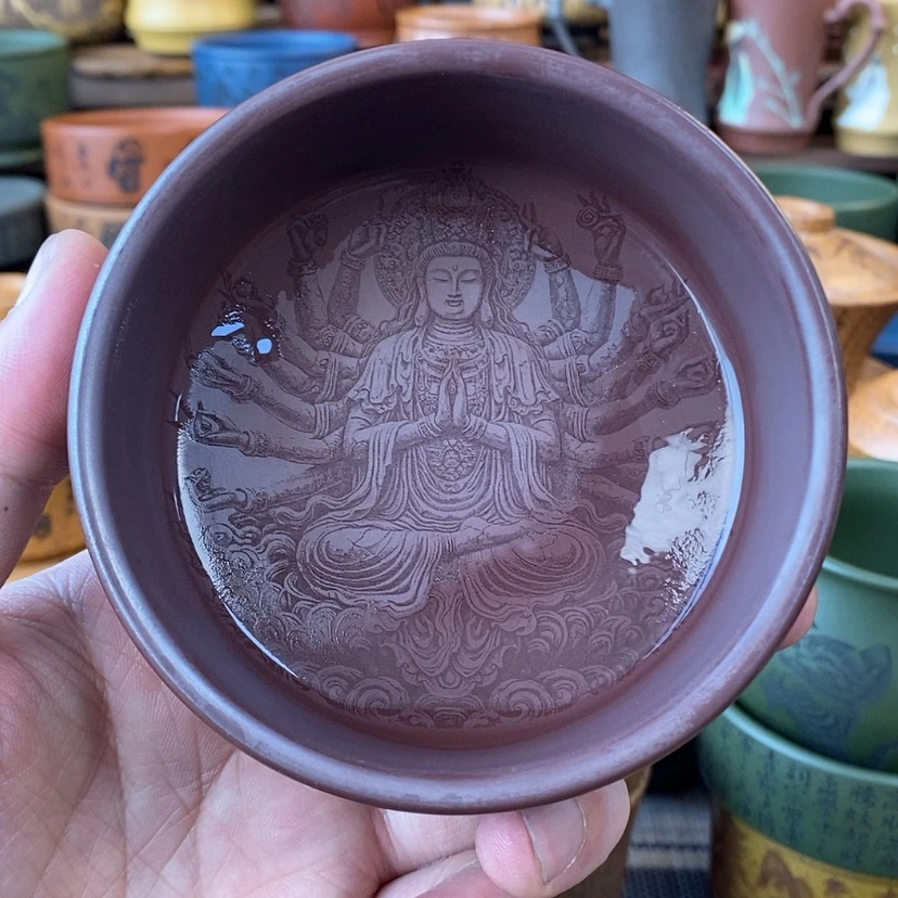 【闪购商品】紫砂杯子宜兴全手工紫砂杯