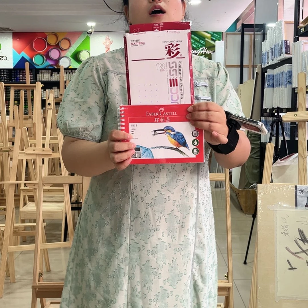 德国辉柏嘉彩铅本送彩铅18色