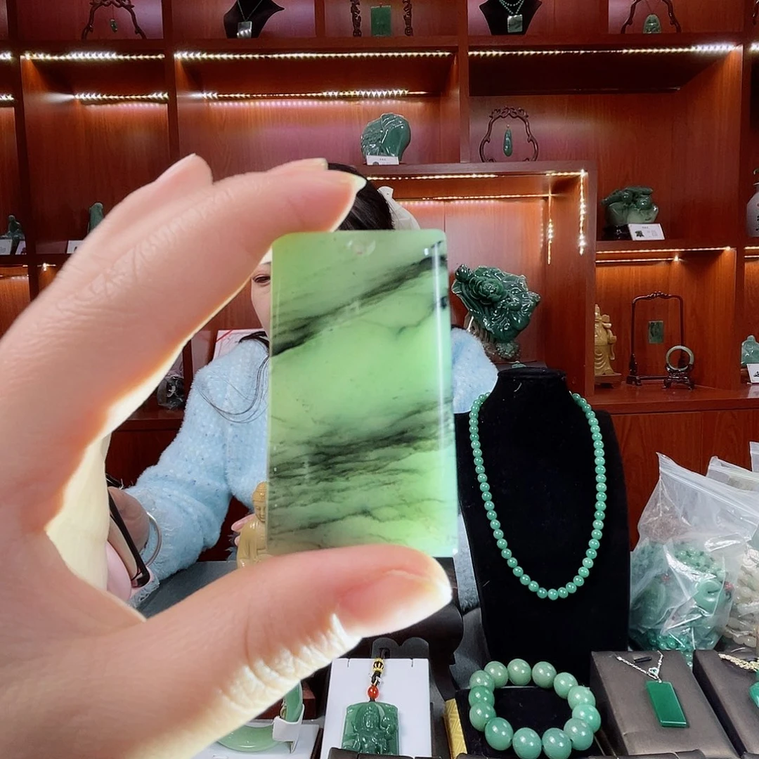 密玉（石英质玉）吊坠未镶嵌