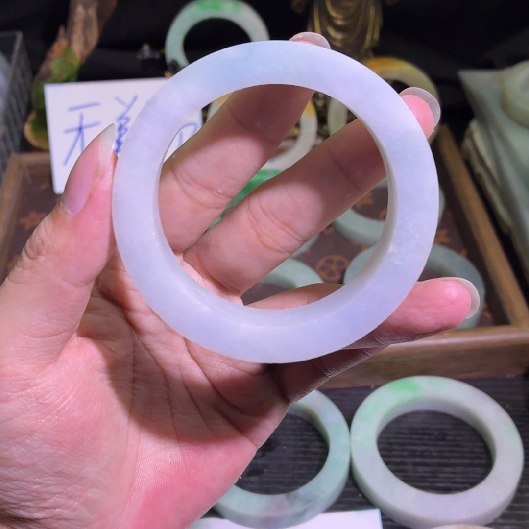 定制翡翠未镶嵌缅甸翡翠A货手镯毛胚定制