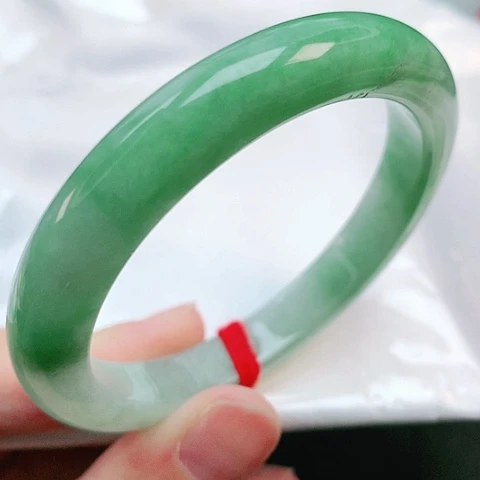 未镶嵌手镯翡翠52圈口882254