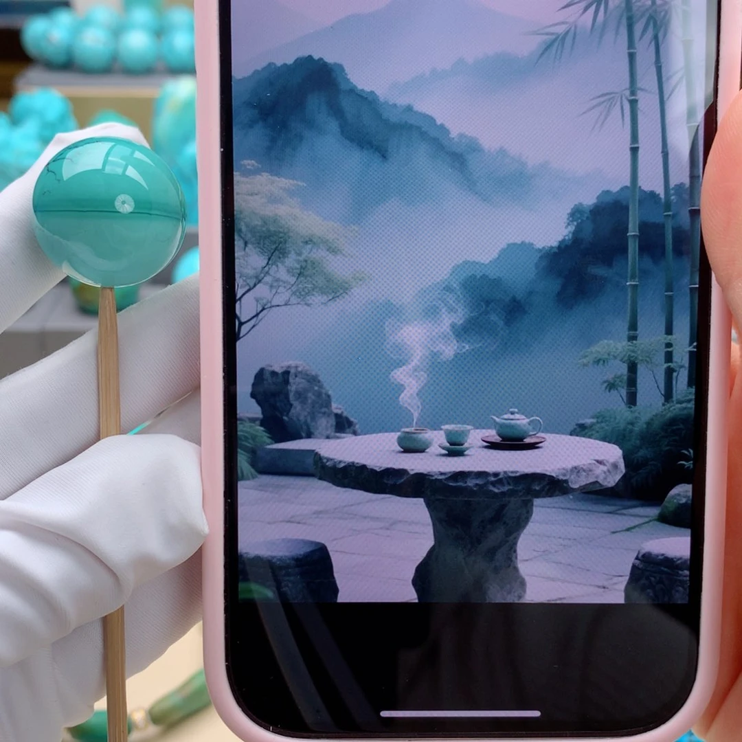 未镶嵌绿松石挂件