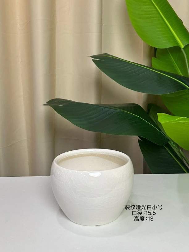 冰裂花盆简约创意适合室内外多种盆栽装饰