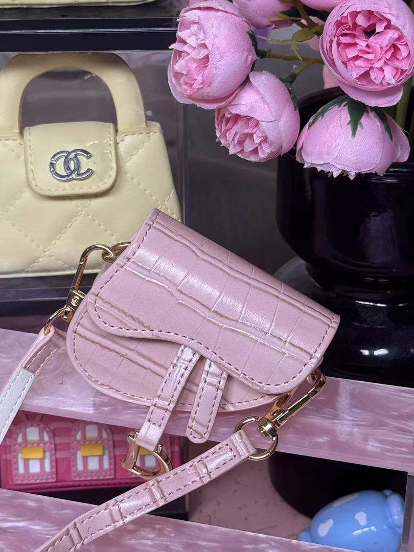 MIni马鞍包包耳机包（带链条）