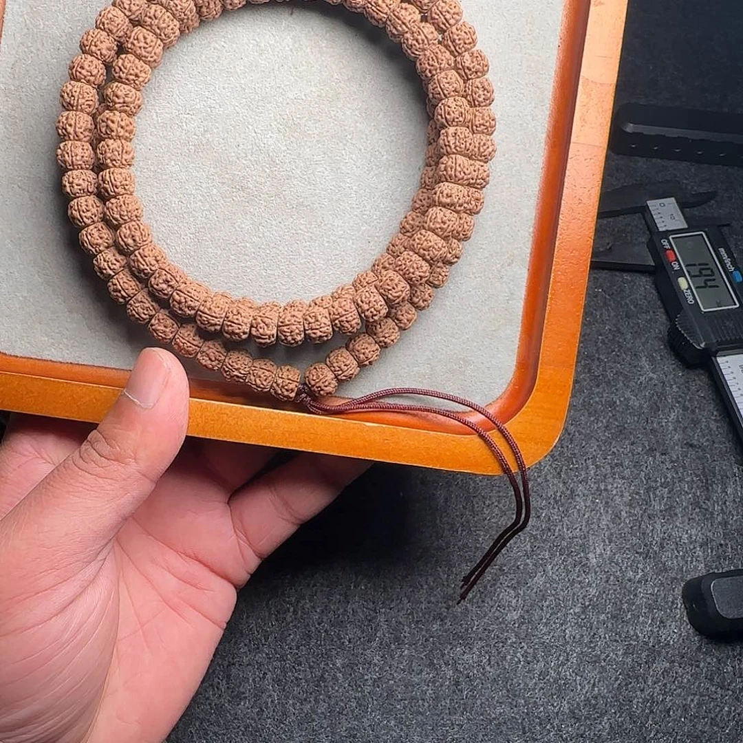 硬***汉金刚菩提吊坠盘龙