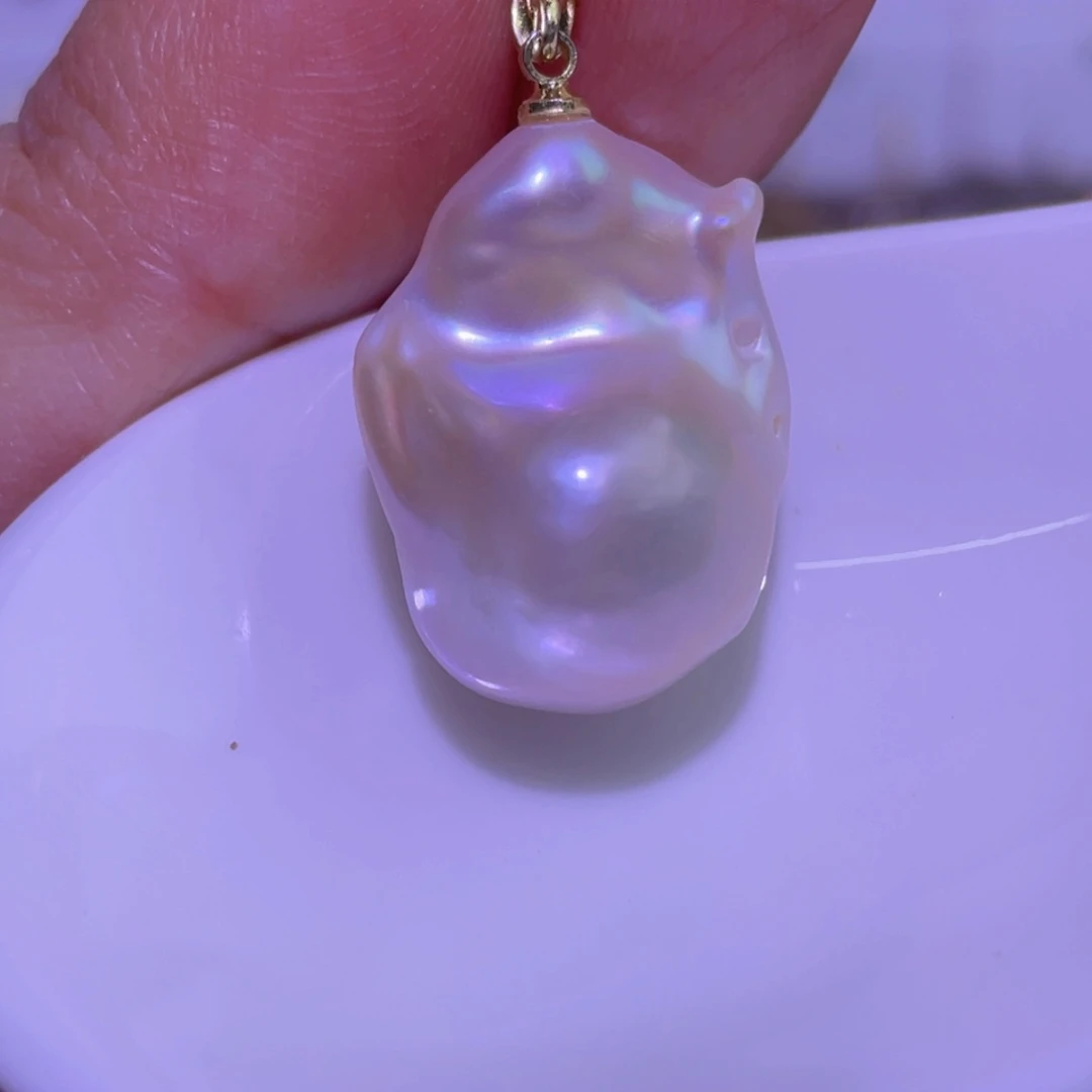 天然淡水珍珠吊坠淡水珍珠未镶嵌