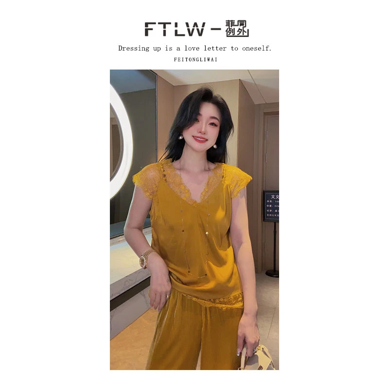 板熙FTLW-【万能搭】时尚修身显瘦设计感百搭美背打底吊带-3739